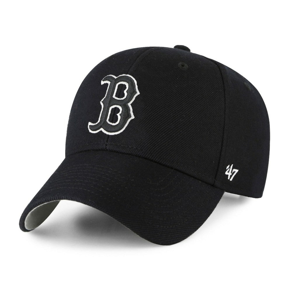 Boston Red Sox Team MVP Adjustable Hat - Black | 47 brand