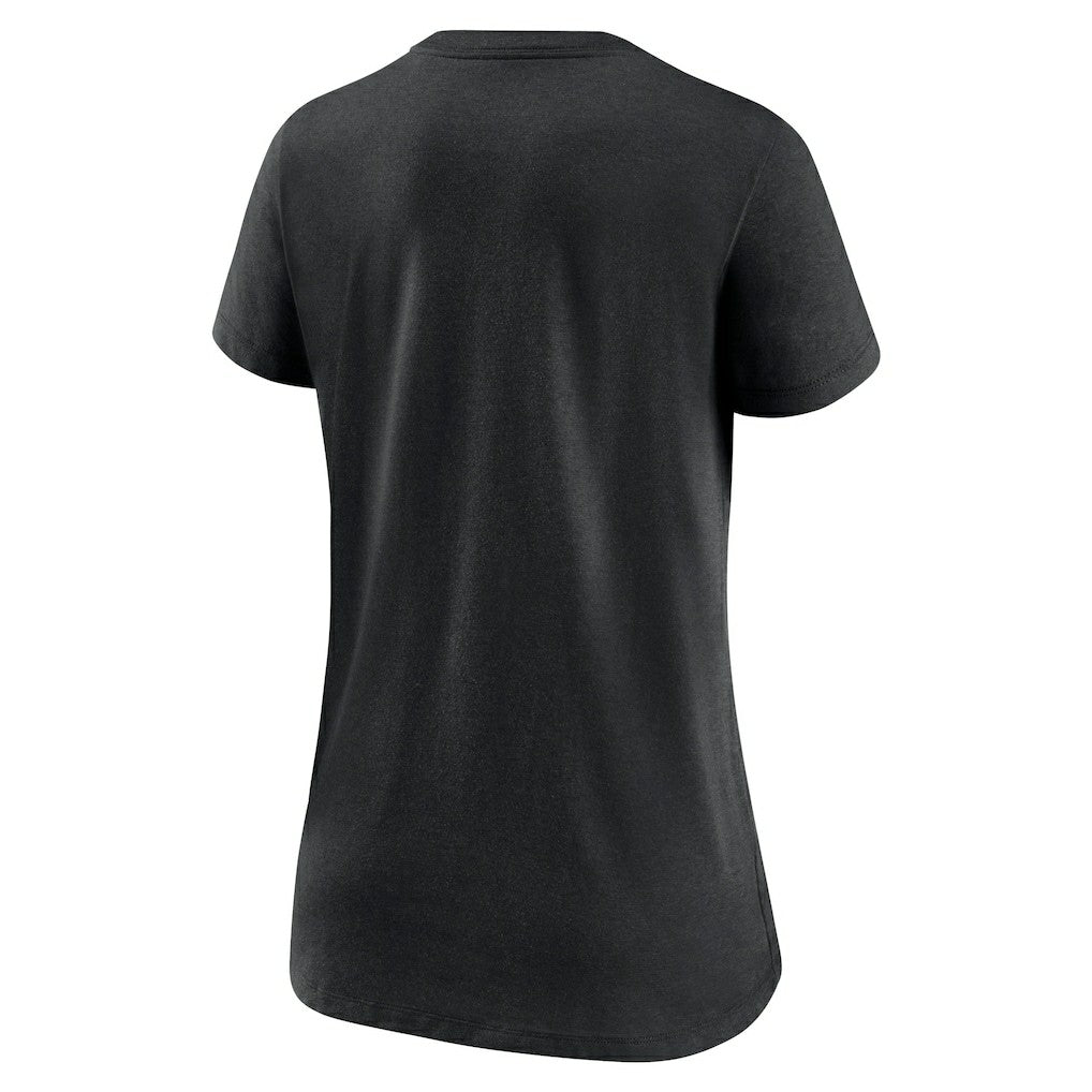 Cincinnati Bengals Women's Lock Up Tri-Blend V-Neck T-Shirt - Heathered Black | Nike sale