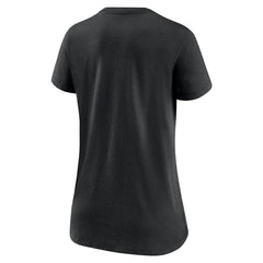 Cincinnati Bengals Women's Lock Up Tri-Blend V-Neck T-Shirt - Heathered Black | Nike sale