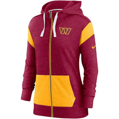 Washington Commanders Women's Monaco Lightweight Full-Zip Hoodie - Burgundy/Gold | Nike online