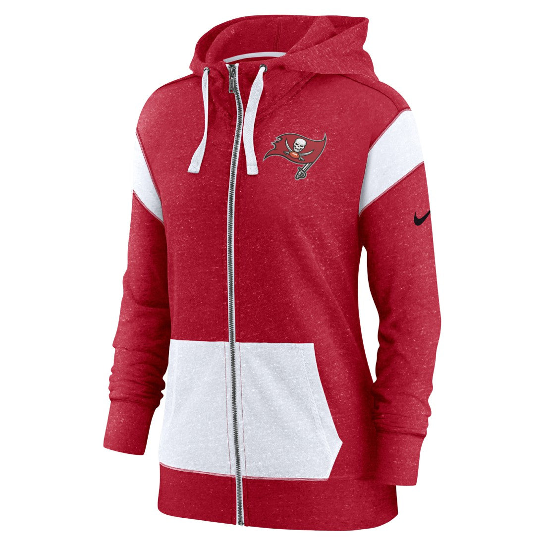 Tampa Bay Buccaneers Women's Monaco Lightweight Full-Zip Hoodie - Red/White | Nike outlet