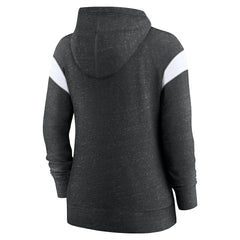 Arizona Cardinals Women's Monaco Lightweight Full-Zip Hoodie - Heather Black/White | Nike cheap