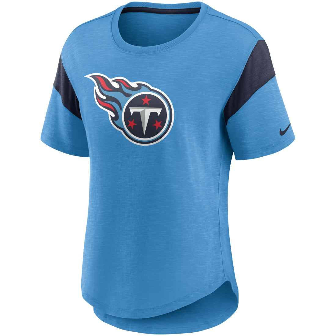 Tennessee Titans Women's Primary Logo Fashion Top - Light Blue | Nike on sale