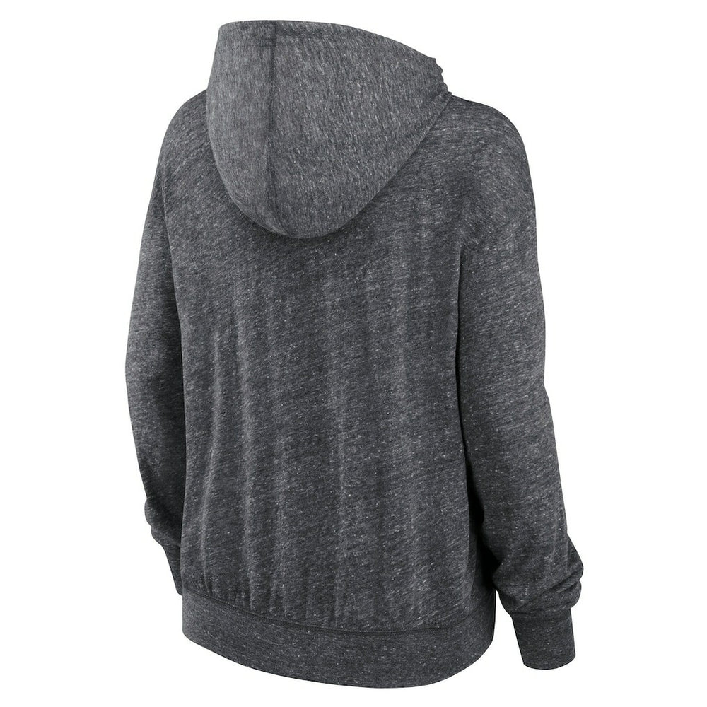 Los Angeles Rams Women's Team Spirit Gym Vintage Lightweight Hoodie Top - Heather Charcoal | Nike discount