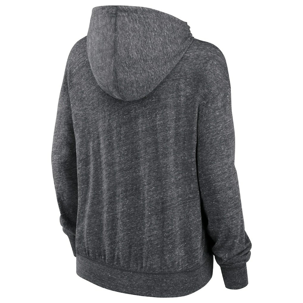 Washington Commanders Women's Team Spirit Gym Vintage Lightweight Hoodie Top - Heather Charcoal | Nike outlet
