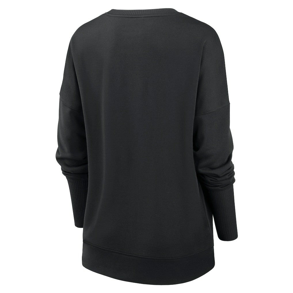 Carolina Panthers Women's Rewind Playback Icon Performance Pullover Sweatshirt - Black | Nike on sale
