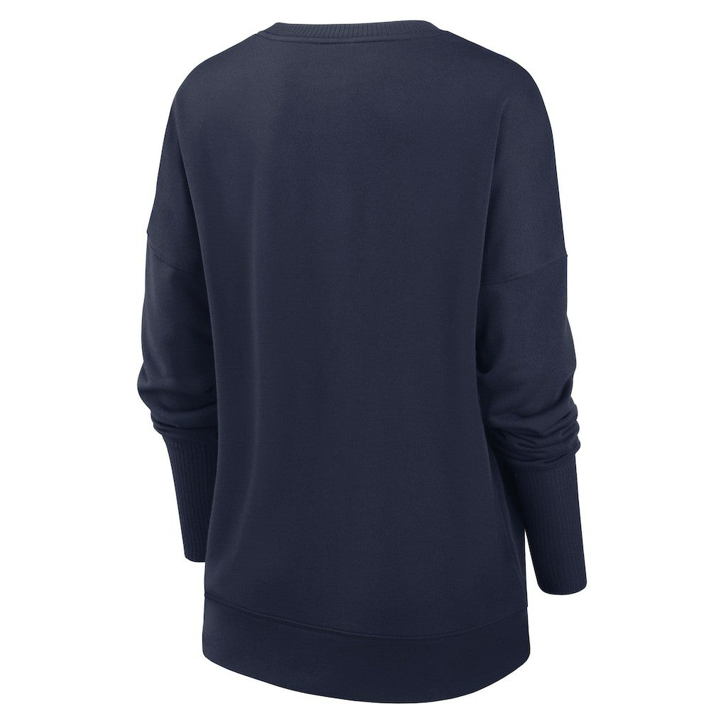 New York Giants Women's Rewind Playback Icon Performance Pullover Sweatshirt - Navy | Nike online