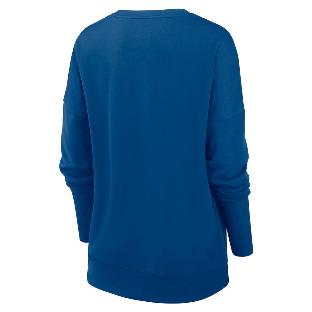 Indianapolis Colts Women's Rewind Playback Icon Performance Pullover Sweatshirt - Royal | Nike online