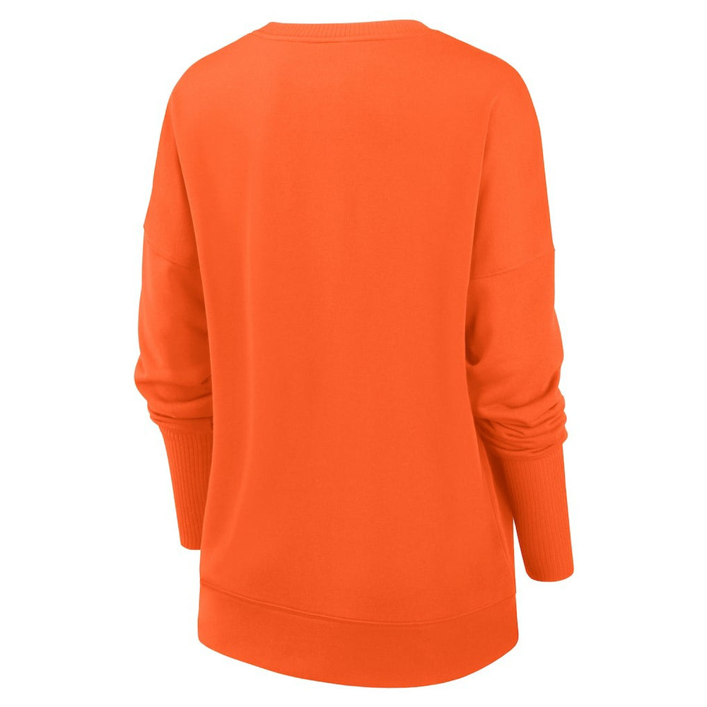 Chicago Bears Women's Rewind Playback Icon Performance Pullover Sweatshirt - Orange | Nike online