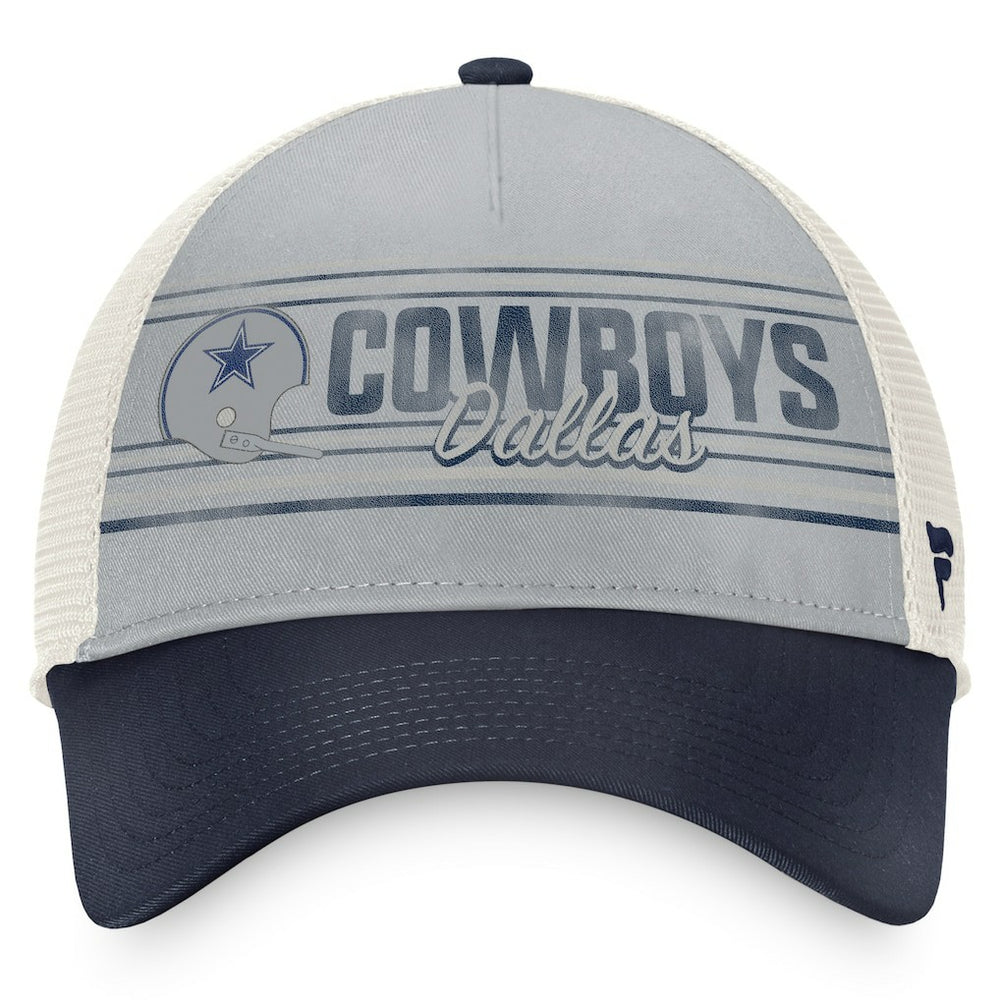 Dallas Cowboys True Classic Retro Trucker Snapback Hat - Gray/Navy online