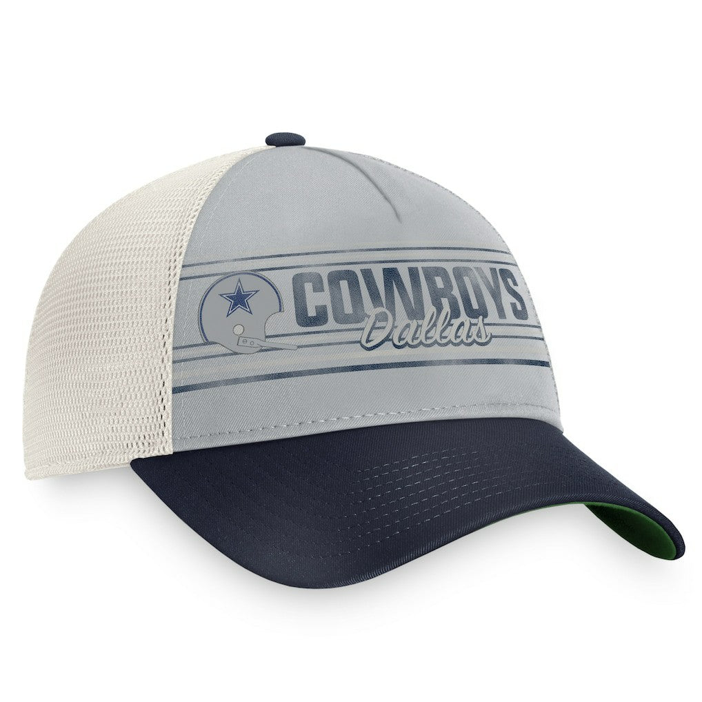Dallas Cowboys True Classic Retro Trucker Snapback Hat - Gray/Navy online