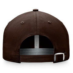 Cleveland Browns Women's Iconic Iridescent Adjustable Hat - Brown for sale