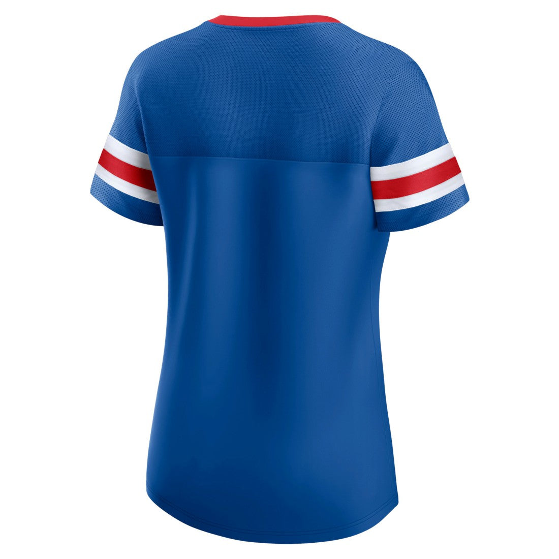 New York Giants Women's Original State Lace-Up T-Shirt - Royal sale