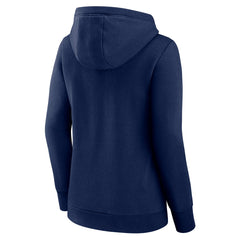 Tennessee Titans Women's Iconic Cotton Fleece Checklist Pullover Hoodie - Navy discount