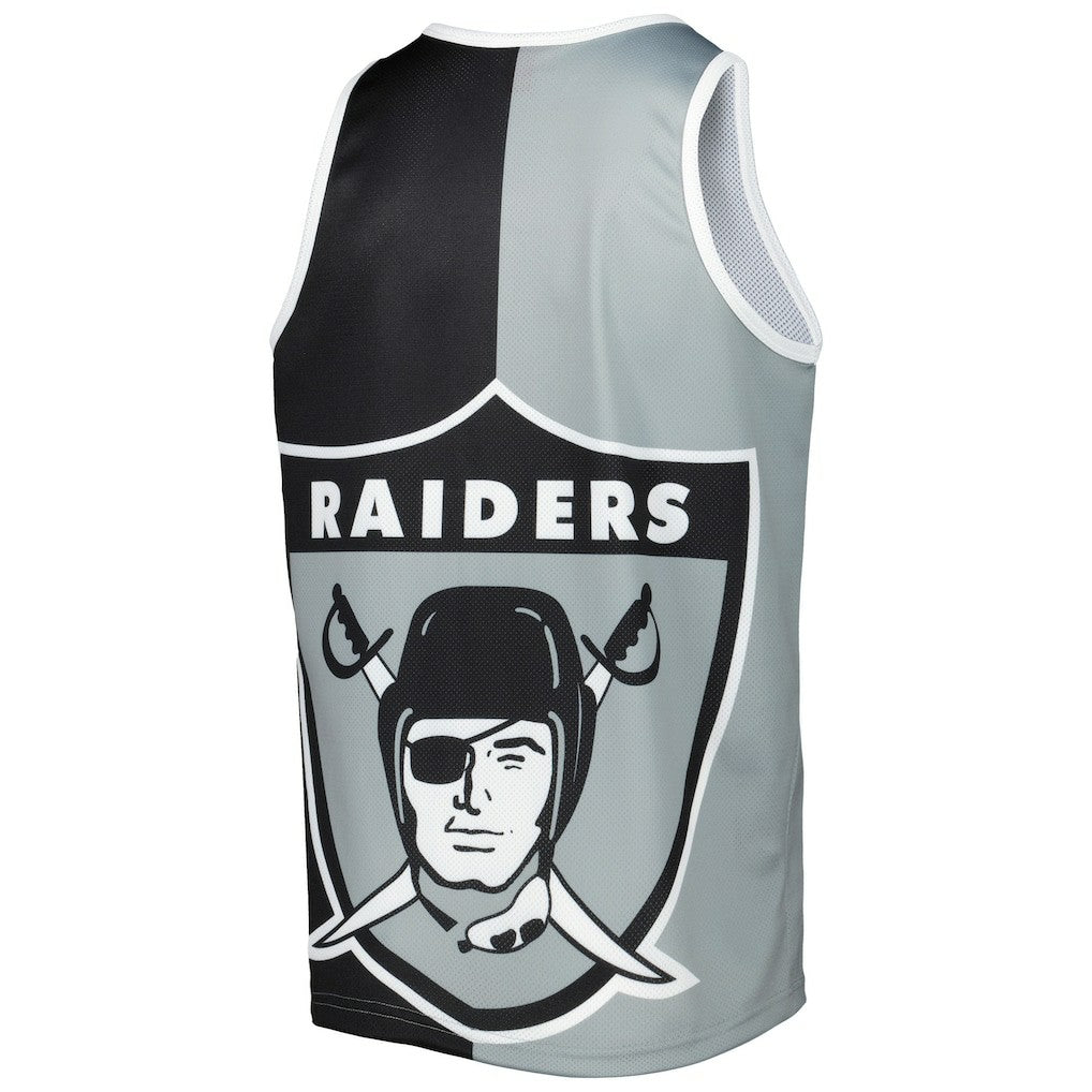 Bo Jackson Las Vegas Raiders Retired Player Graphic Tank Top - Black/Silver online