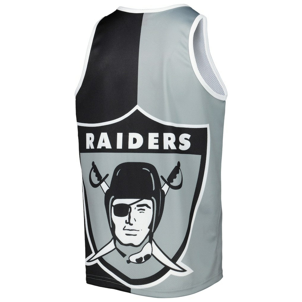 Bo Jackson Las Vegas Raiders Retired Player Graphic Tank Top - Black/Silver online