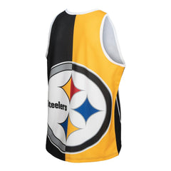Troy Polamalu Pittsburgh Steelers Retired Player Graphic Tank Top - Black/Gold online