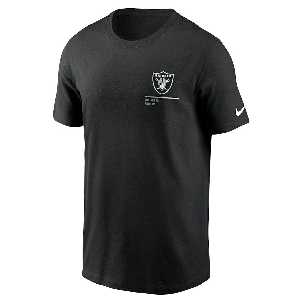 Las Vegas Raiders Team Incline T-Shirt - Black | Nike discount