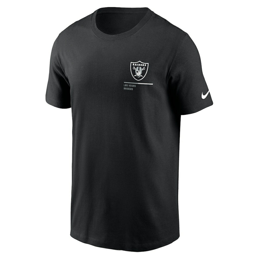 Las Vegas Raiders Team Incline T-Shirt - Black | Nike discount