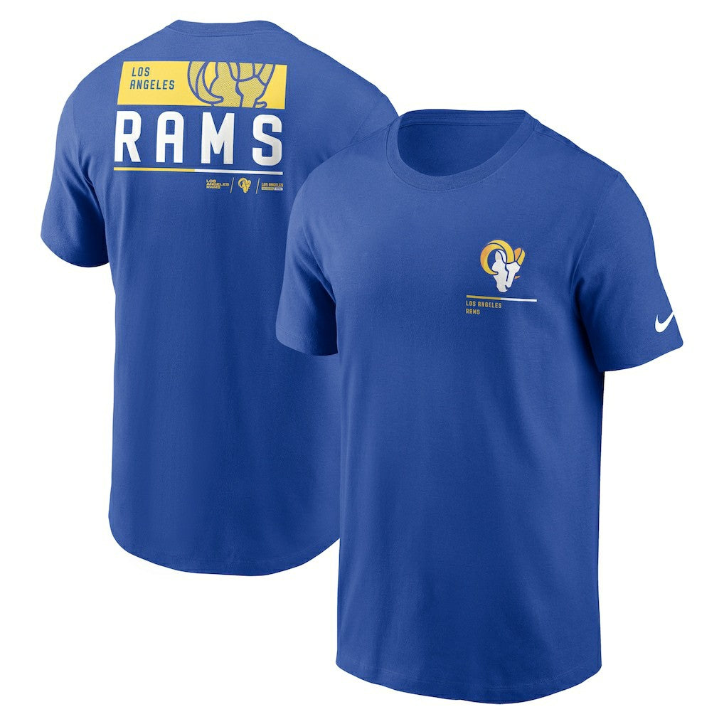 Los Angeles Rams Team Incline T-Shirt - Royal | Nike discount