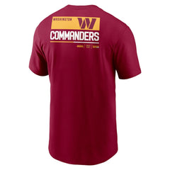 Washington Commanders Team Incline T-Shirt - Burgundy | Nike on sale