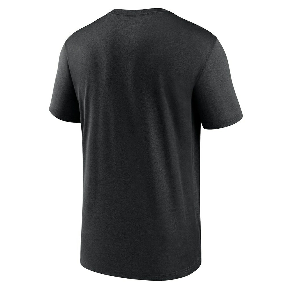 New Orleans Saints Horizontal Lockup Legend Performance T-Shirt - Black | Nike online