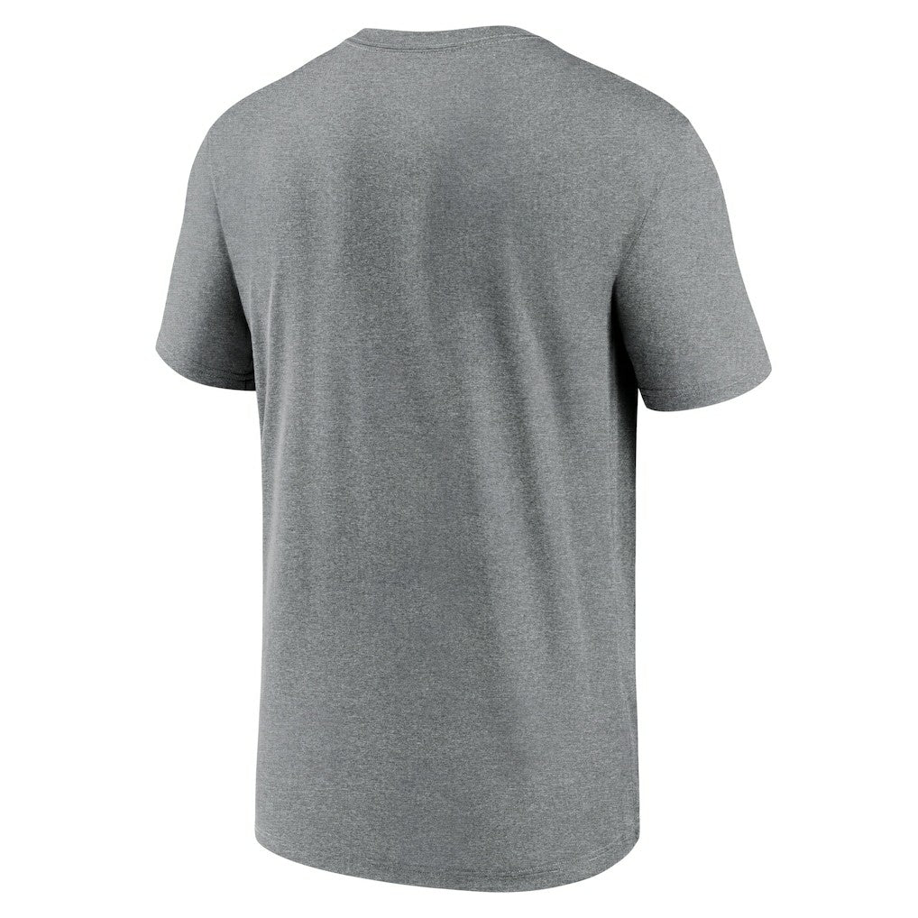 New Orleans Saints Horizontal Lockup Legend Performance T-Shirt - Heathered Charcoal | Nike online