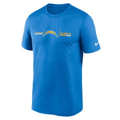 Los Angeles Chargers Horizontal Lockup Legend T-Shirt - Powder Blue | Nike cheap
