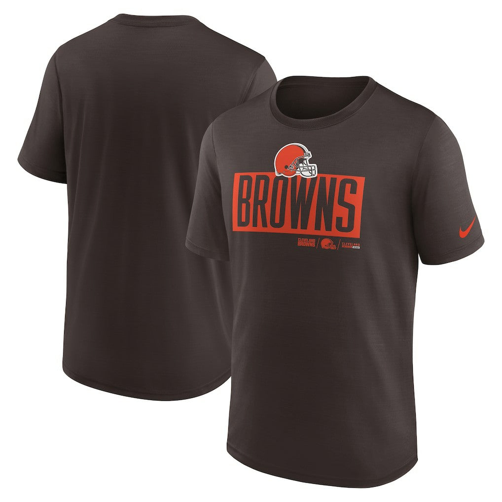 Cleveland Browns Exceed Performance T-Shirt - Brown | Nike for sale