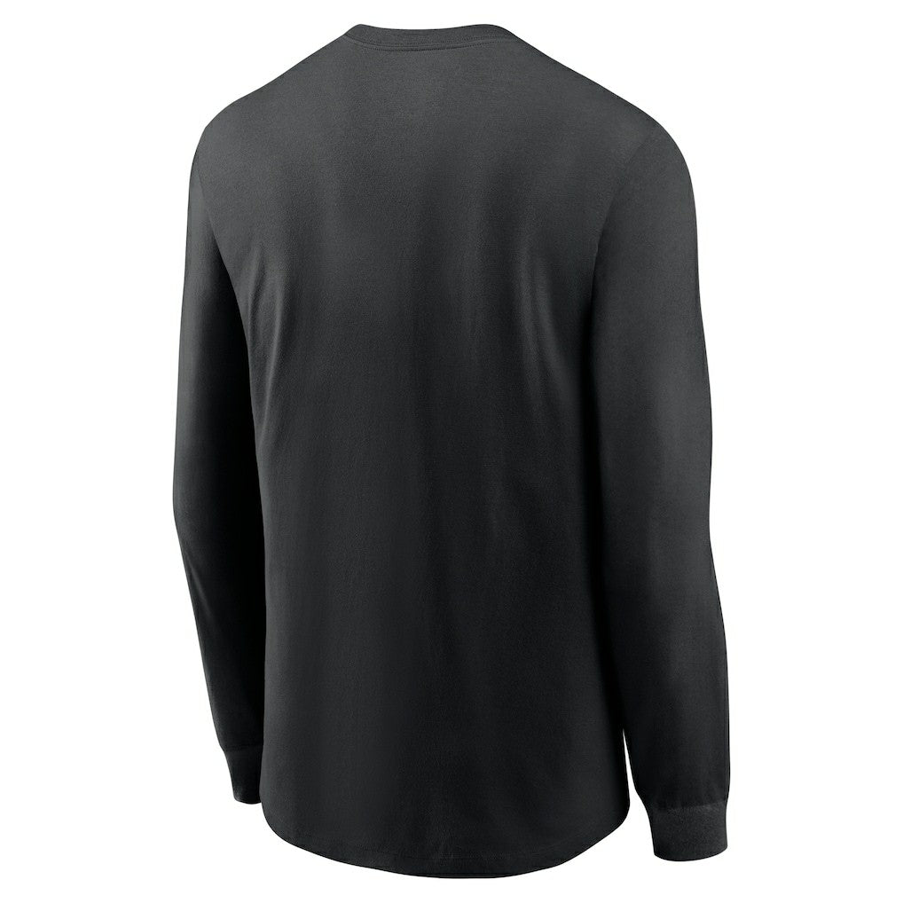 New Orleans Saints Team Slogan Long Sleeve T-Shirt - Black | Nike for sale