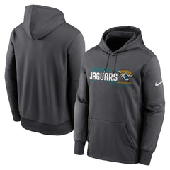 Jacksonville Jaguars Prime Logo Name Split Pullover Hoodie - Anthracite | Nike sale