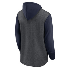 Tennessee Titans Surrey Legacy Pullover Hoodie - Heathered Charcoal/Navy | Nike cheap