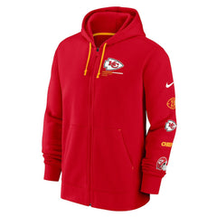 Kansas City Chiefs Surrey Full-Zip Hoodie - Red | Nike on sale