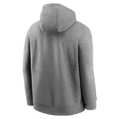 Oakland Raiders Rewind Club Fleece Pullover Hoodie - Heathered Gray | Nike outlet