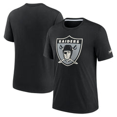 Las Vegas Raiders Rewind Playback Logo Tri-Blend T-Shirt - Black | Nike online