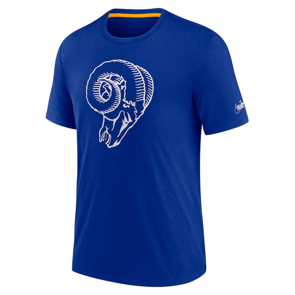 Los Angeles Rams Rewind Playback Logo Tri-Blend T-Shirt - Royal | Nike cheap