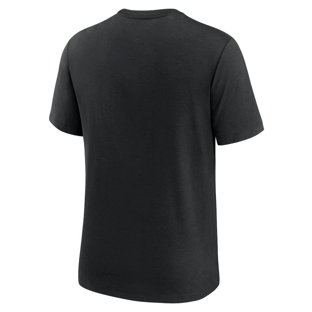 New Orleans Saints Rewind Playback Logo Tri-Blend T-Shirt - Black | Nike cheap