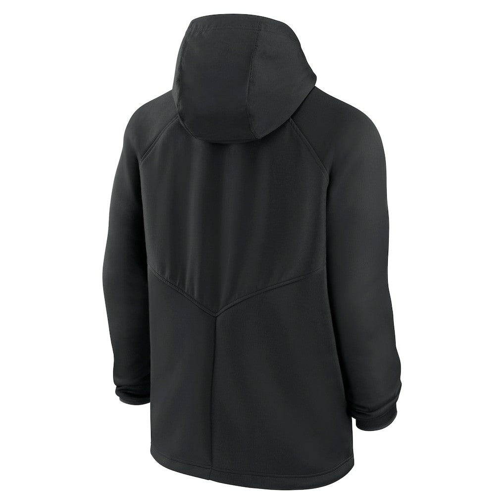 Kansas City Chiefs Spacer Raglan Performance Full-Zip Hoodie - Black | Nike outlet