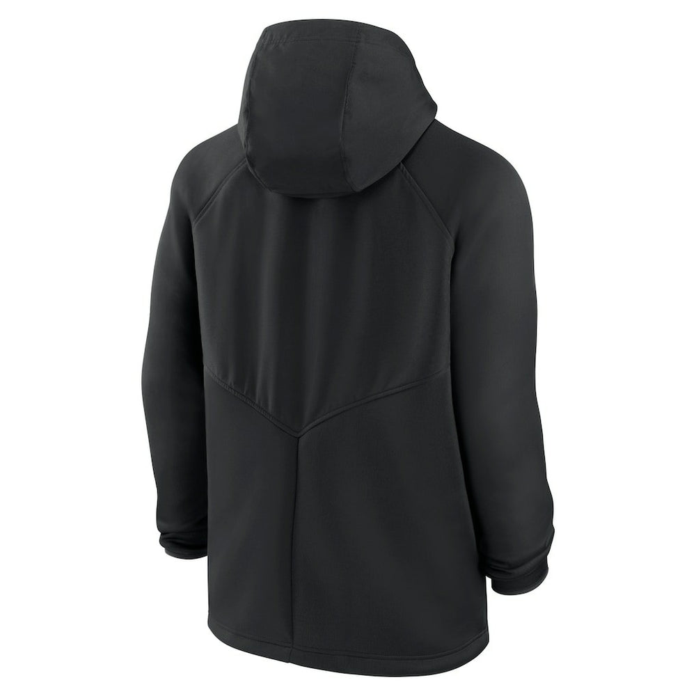 Kansas City Chiefs Spacer Raglan Performance Full-Zip Hoodie - Black | Nike outlet