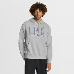 Los Angeles Rams City Code Club Fleece Pullover Hoodie - Heathered Gray | Nike sale