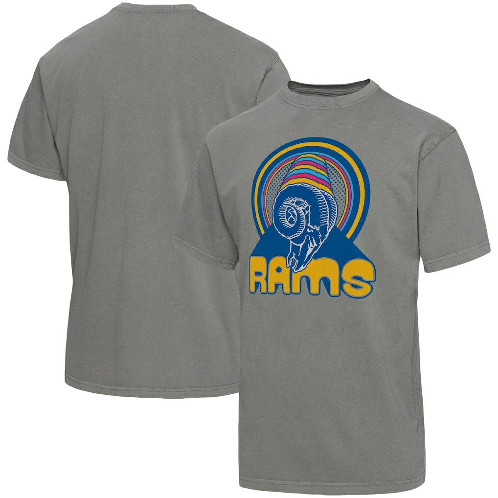 Los Angeles Rams Junk Food Wonderland Infinity Vibe T-Shirt - Graphite sale