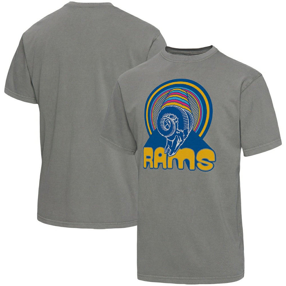 Los Angeles Rams Junk Food Wonderland Infinity Vibe T-Shirt - Graphite sale