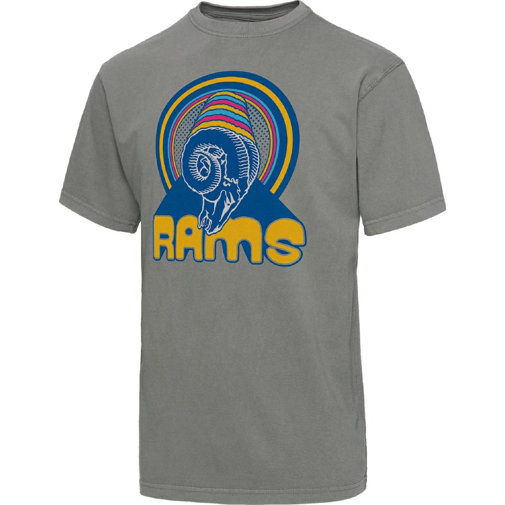 Los Angeles Rams Junk Food Wonderland Infinity Vibe T-Shirt - Graphite sale