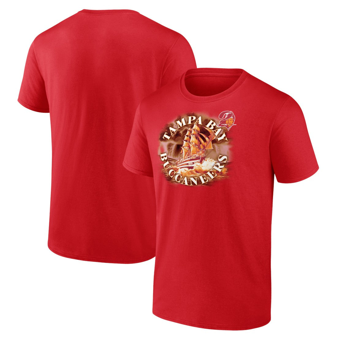 Tampa Bay Buccaneers Big & Tall Sporting Chance T-Shirt - Red sale