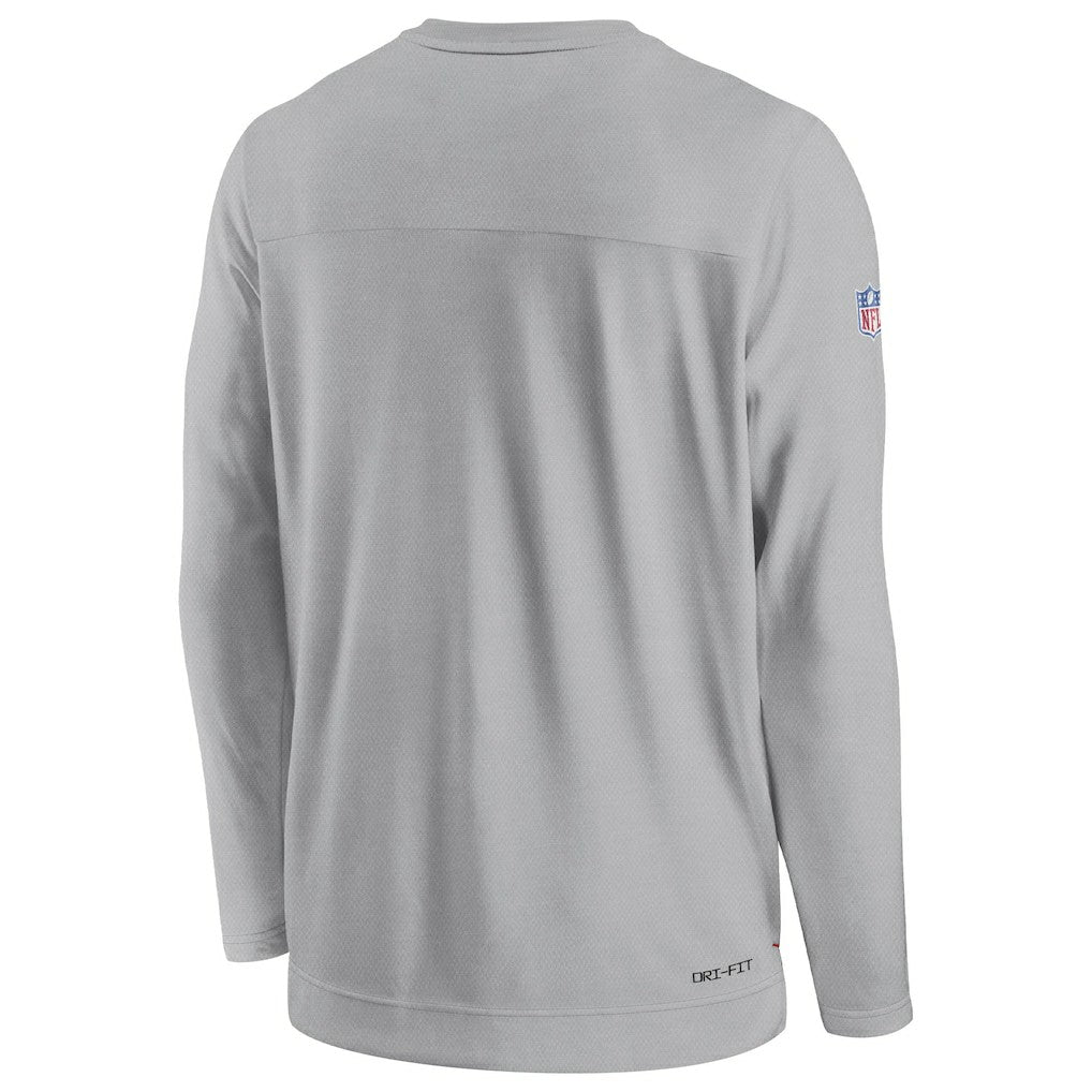 Cleveland Browns Sideline Lockup Performance Pullover Sweatshirt - Gray | Nike on sale