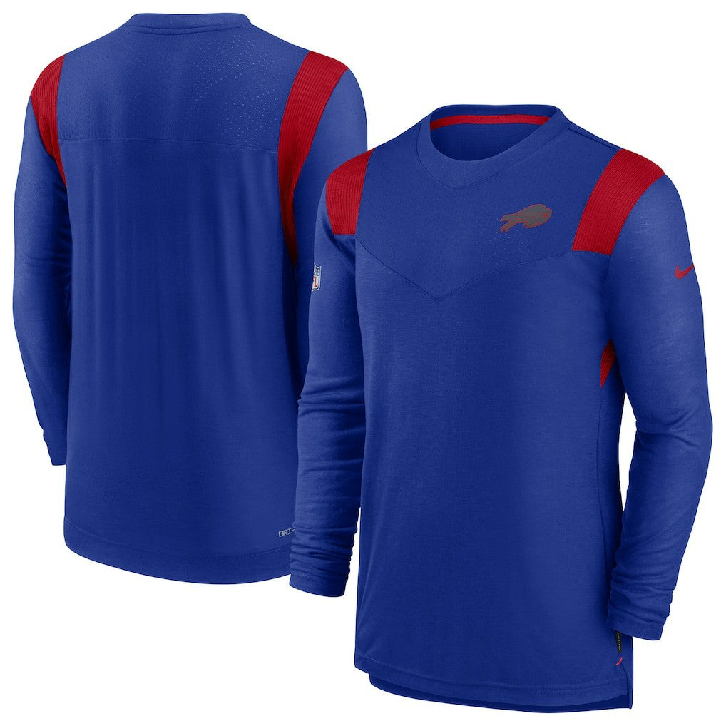 Buffalo Bills Sideline Tonal Logo Performance Player Long Sleeve T-Shirt - Royal | Nike discount
