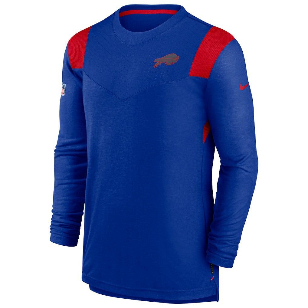 Buffalo Bills Sideline Tonal Logo Performance Player Long Sleeve T-Shirt - Royal | Nike discount