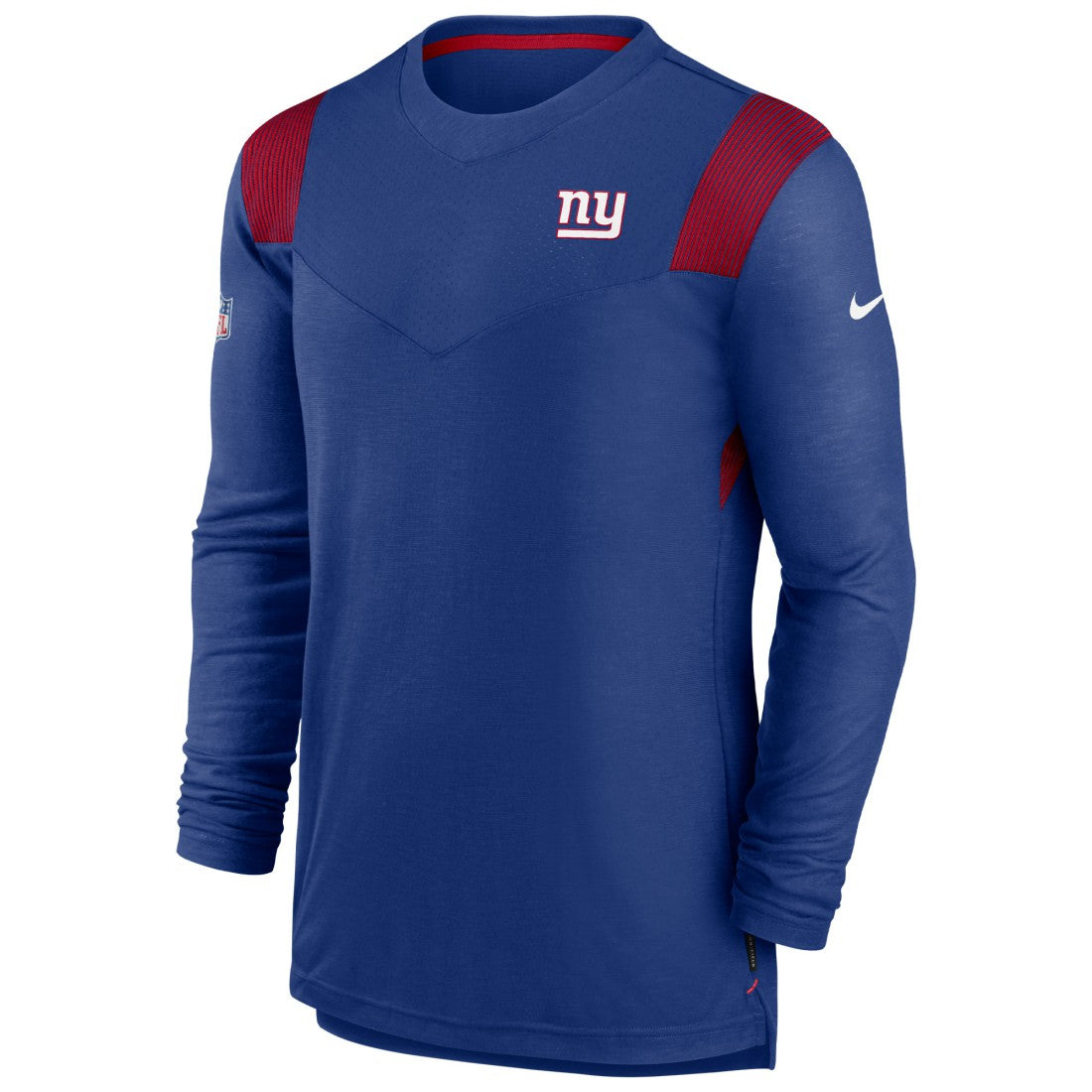 New York Giants Sideline Tonal Logo Performance Player Long Sleeve T-Shirt - Royal | Nike for sale