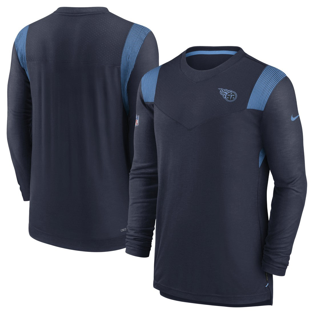 Tennessee Titans Sideline Tonal Logo Performance Player Long Sleeve T-Shirt - Navy | Nike discount