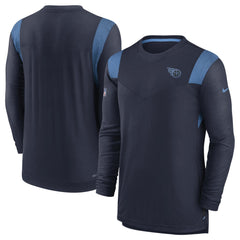 Tennessee Titans Sideline Tonal Logo Performance Player Long Sleeve T-Shirt - Navy | Nike discount